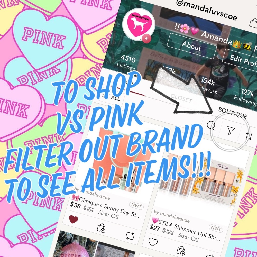 💗VS PINK CLOTHING - ACCESSORIES- Collectibles - BEAUTY 💗